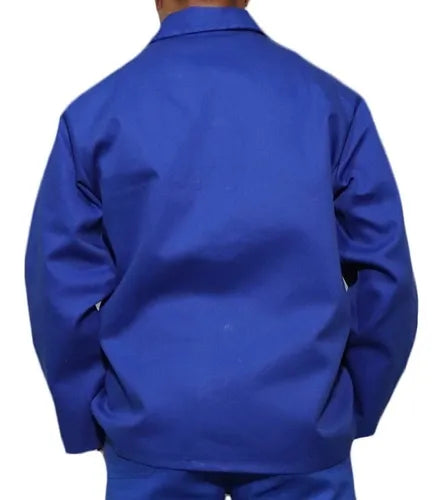 Kit 2 Uniforme Profissional Brim Calça E Camisa Trabalho